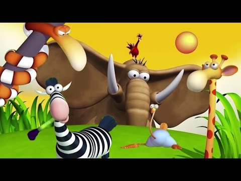 Funny Animals Cartoons Compilation Just for Kids Entertainment | HooplaKidz TV