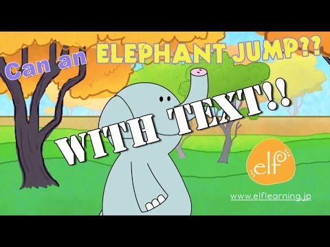 Funny Zoo Animals Song with Lyrics – Can an Elephant Jump? – ELF Learning