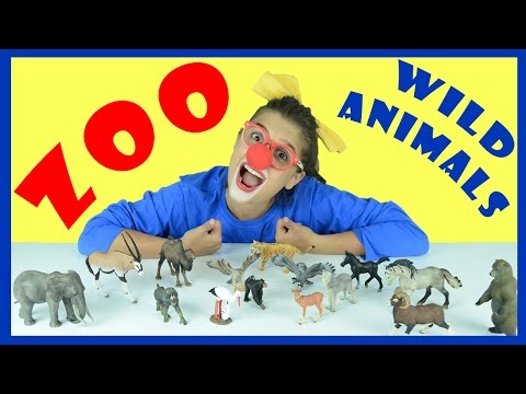 PETTING ZOO w/SECRET LIFE OF PETS SURPRISE! CLOWN MIMI & WILD ANIMALS SOUNDS?! || FUNNY CLOWNS VLOG