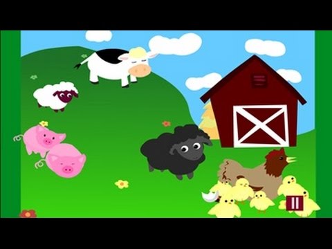 Animals Farm movie funny educational videos for kids English