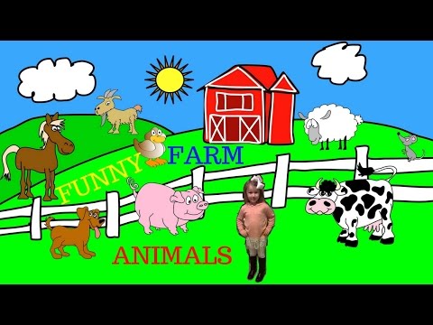 Funny Farm Animals – 4 Minutes of Funny and Cute Farm Animals for Kids!