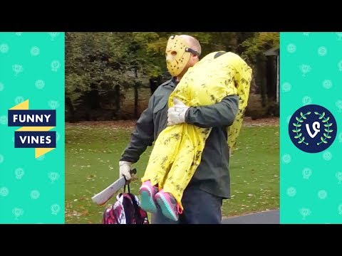 TRY NOT TO LAUGH – Funny HALLOWEEN VIDEOS & SCARE CAM | October 2018