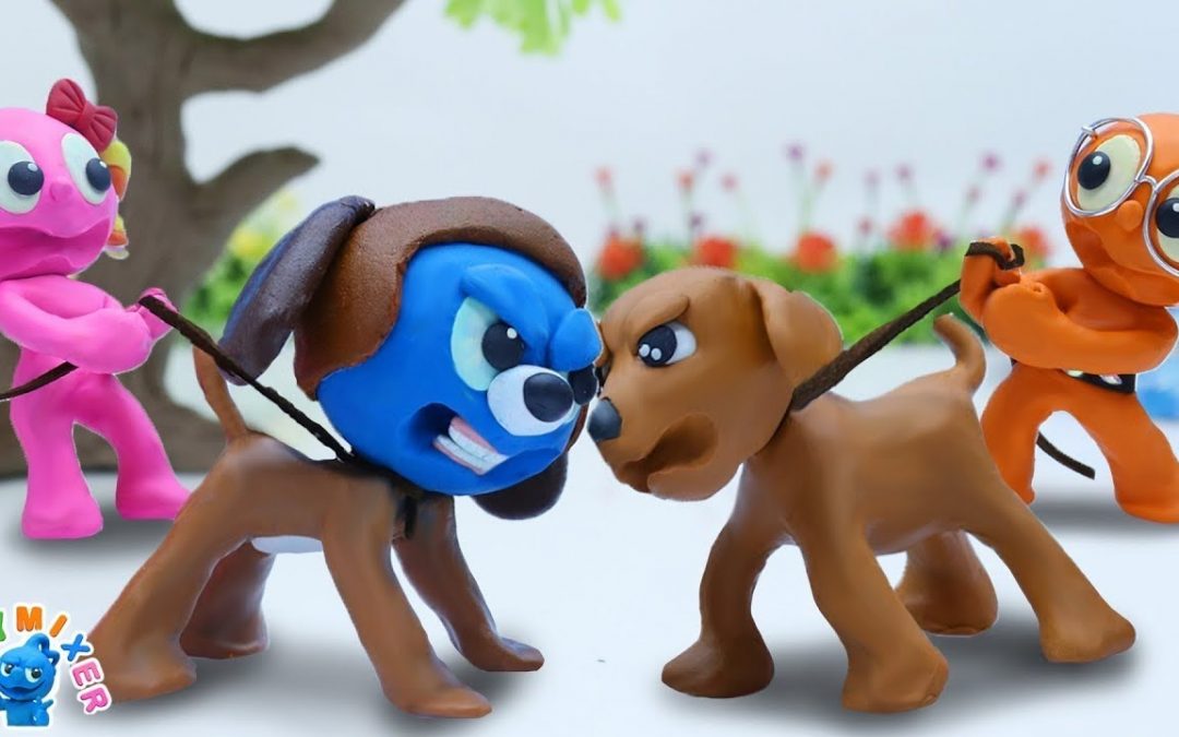 The Size of Dog in The Fight – Stop Motion Animation Cartoons